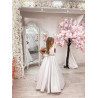 White First Holy Communion Dress Style COM012