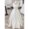 White First Holy Communion Dress Style COM026