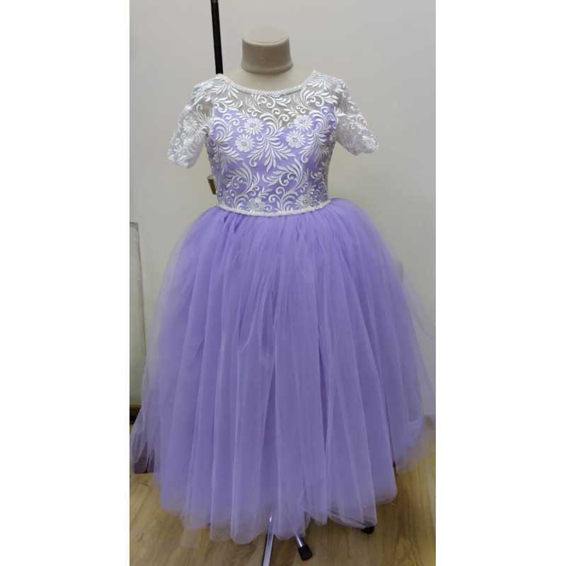 Lilac Confirmation Dress Style EF 21