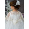 White First Holy Communion Cape Style CAP03