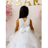 White First Holy Communion Dress Style COM039