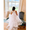 White First Holy Communion Dress Style COM039