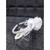 White First Holy Communion Headband Style CH103