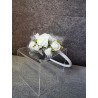 WHITE/GREEN FIRST HOLY COMMUNION HEADBAND STYLE OW-403