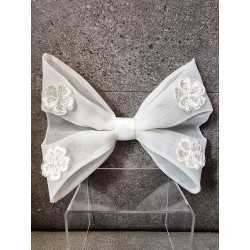 IVORY FIRST HOLY COMMUNION BOW STYLE PL24