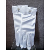 FIRST HOLY COMMUNION SATIN GLOVES STYLE CG756