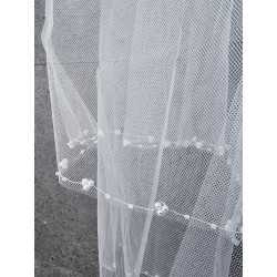 White First Holy Communion Veil Style CV184