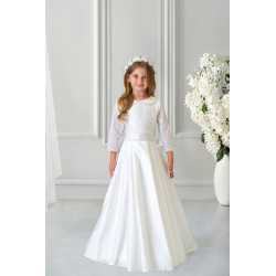 IVORY HANDMADE FIRST HOLY COMMUNION DRESS STYLE RUBY IVORY