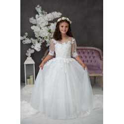 Handmade Ivory First Holy Communion Dress Style TRACY MCH