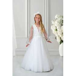 Handmade Ivory First Holy Communion Dress Style ARIA MCH