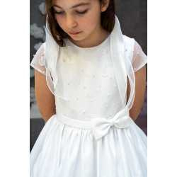 Sweetie Pie First Holy Communion White Dress Style RB641