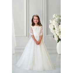 Handmade Ivory First Holy Communion Dress Style MAYA MCH