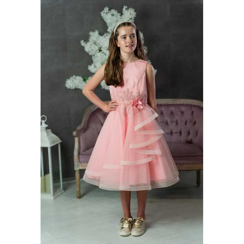 Flamingo Confirmation Dress Style Ko25322