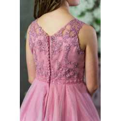 Riv Pink Confirmation Dress Style Ko25320