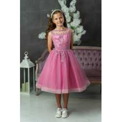 Riv Pink Confirmation Dress Style Ko25306