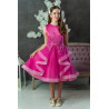 Magenta Confirmation Dress Style Ko25326