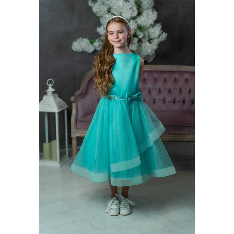 Artic Blue Confirmation Dress Style Ko24182