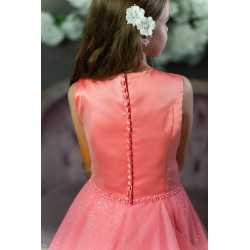 Coral Confirmation Dress Style Ko24184