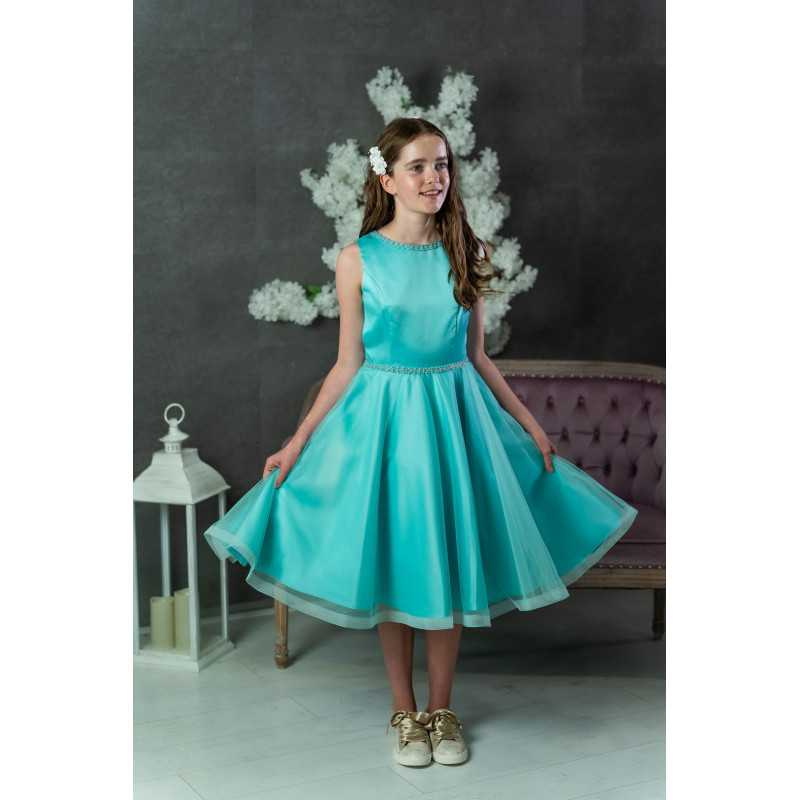 Artic Blue Confirmation Dress Style Ko25304