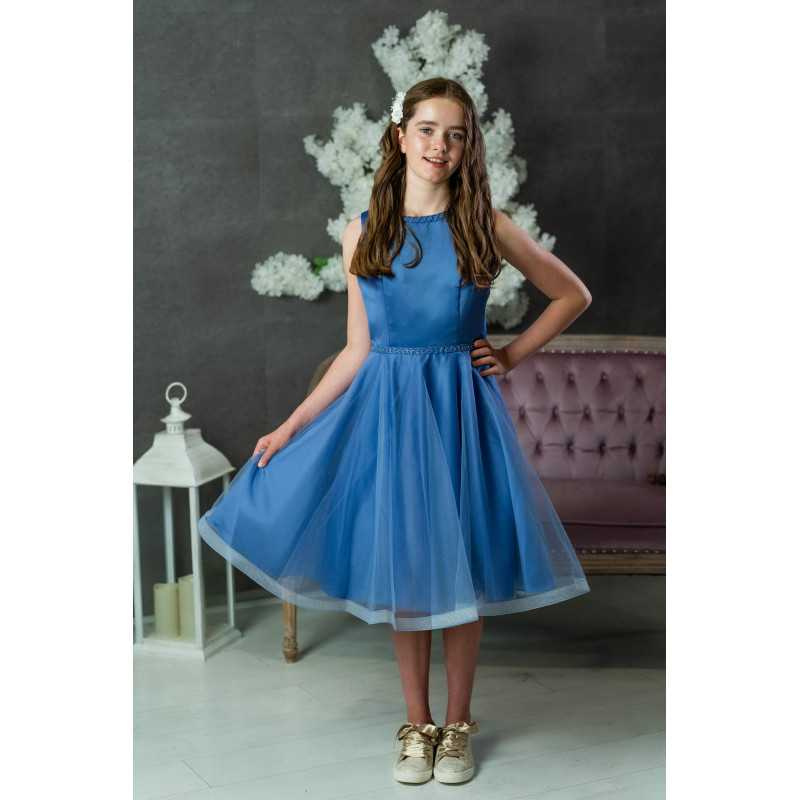 Cornflower Confirmation Dress Style Ko25304