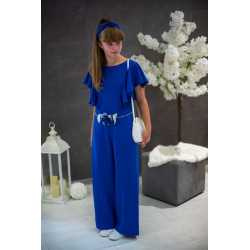 Blue Confirmation Jumpsuit Style 514147SM