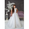 Handmade White First Holy Communion Dress Style REBECCA MCH