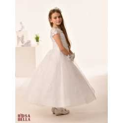 Sweetie Pie First Holy Communion White Dress Style RB667