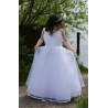 White First Holy Communion Dress Style APPLE