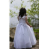 White First Holy Communion Dress Style APPLE