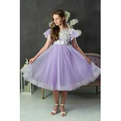 Lilac Confirmation Dress Style EF 08