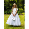 White First Holy Communion Dress Style POSY