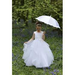 White First Holy Communion Dress Style 2209