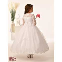 Sweetie Pie First Holy Communion White Dress Style RB661