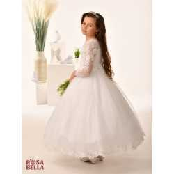 Sweetie Pie First Holy Communion White Dress Style RB661