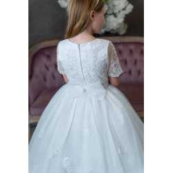 Sweetie Pie First Holy Communion White Dress Style RB660