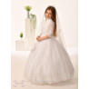 Sweetie Pie First Holy Communion White Dress Style 5013