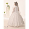 Sweetie Pie First Holy Communion White Dress Style 5013