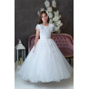 Sweetie Pie First Holy Communion White Dress Style 5016