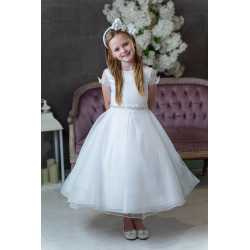 Sweetie Pie First Holy Communion White Dress Style SP5015