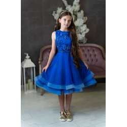 Peacock Confirmation Dress Style Ko25302