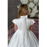 White First Holy Communion Dress Style COM030