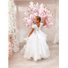 White First Holy Communion Dress Style COM034