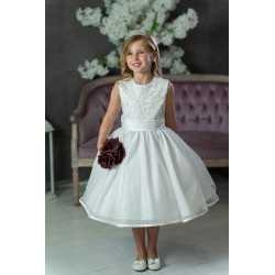 White First Holy Communion Dress Style 2307