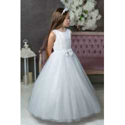 White First Holy Communion Dress Style LWCD107