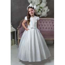 Sweetie Pie First Holy Communion White Dress Style SR708