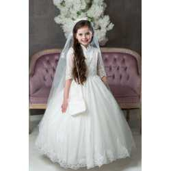 Sweetie Pie First Holy Communion Ivory Dress Style 5013