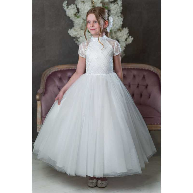 Sweetie Pie First Holy Communion White Dress Style SP5020