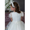 Ivory First Holy Communion Dress Style LWCD106