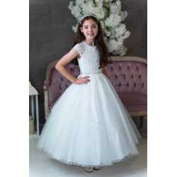 Sweetie Pie First Holy Communion Ivory Dress Style 3087