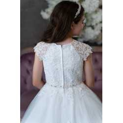 Sweetie Pie First Holy Communion Ivory Dress Style 3087